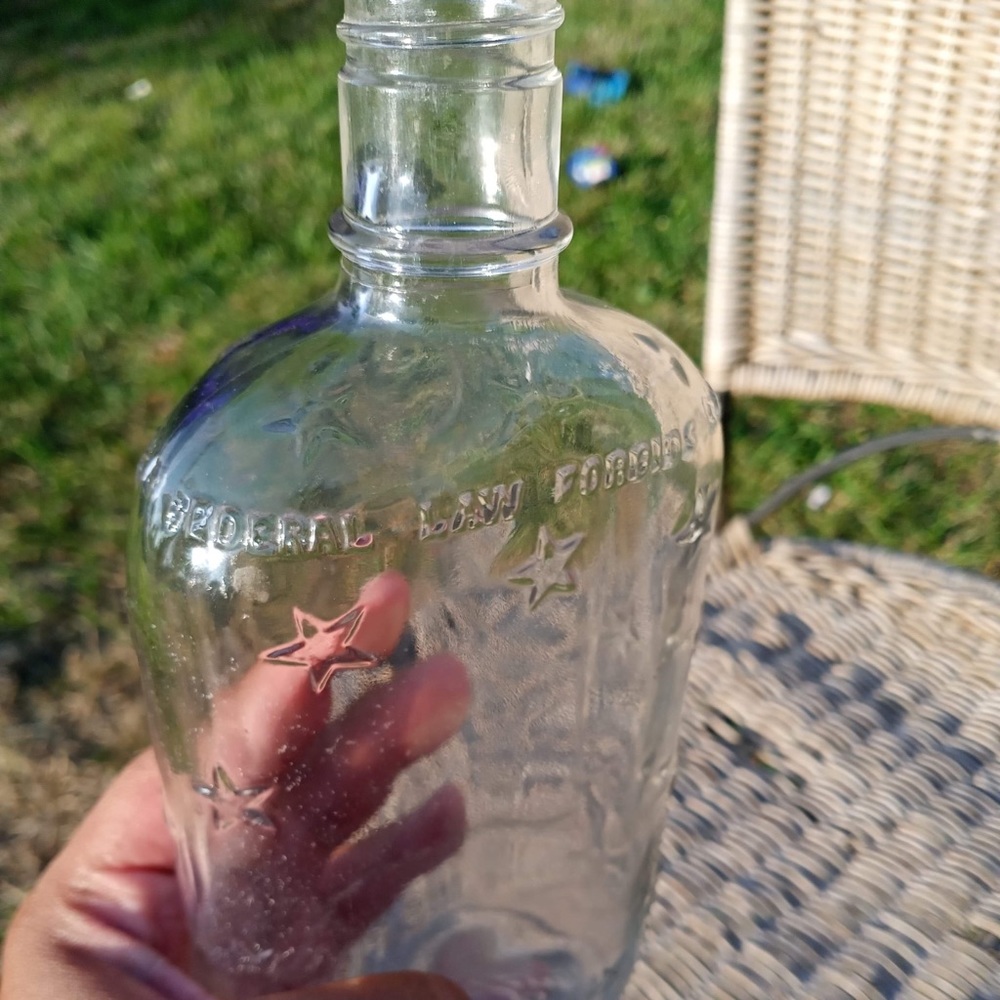 COPY - Vintage bottle with Stars